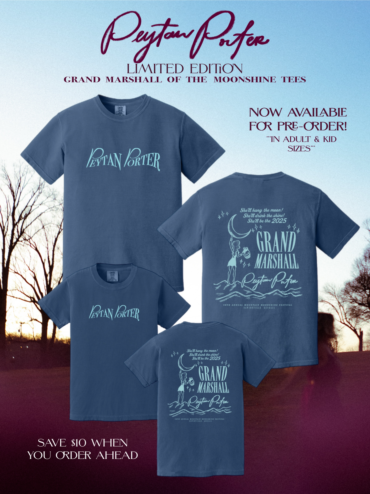 Limited Edition Moonshine GM Tee